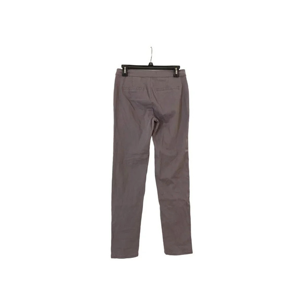 Lila Ryan Womens Tapered Trouser Steel Grey Cotton Blend Size 2 - Picture 4 of 11